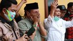 Dadang Supriatna Disambut Ratusan Warga Desa Tegalluar
