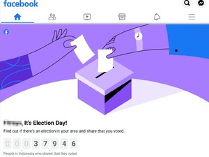 Facebook Ajak Netizen Ikut Pilkada 2020