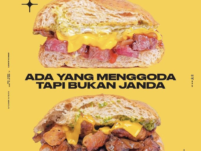 Pakai Kata Janda Saat Promosi, Gerai Sandwich Ini Dikecam
