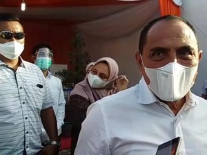 Canda Gubsu Edy soal Pemenang Pilkada Medan: Marga Nasution