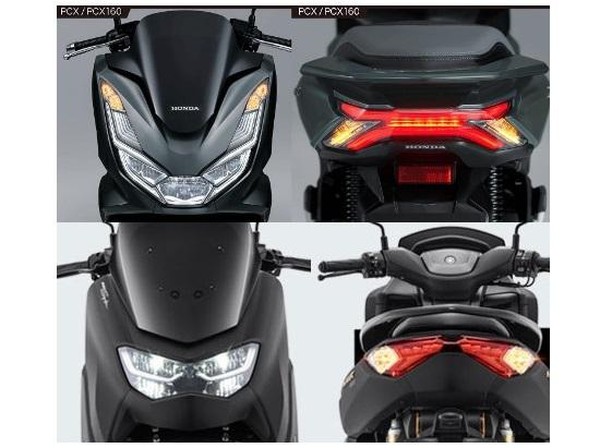 Komparasi Honda PCX 160 Vs Yamaha 155 Connected ABS