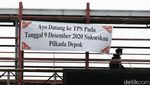 Suasana Kota Depok di Hari Pencoblosan