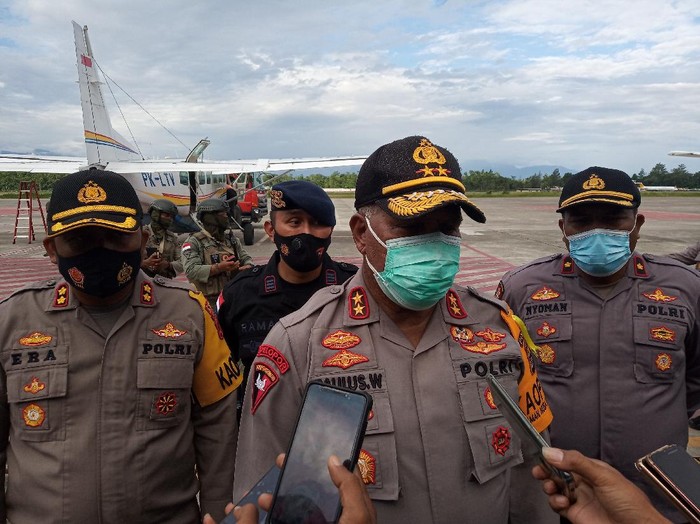 Kapolda Papua Irjen Paulus Waterpauw di Mimika, Papua
