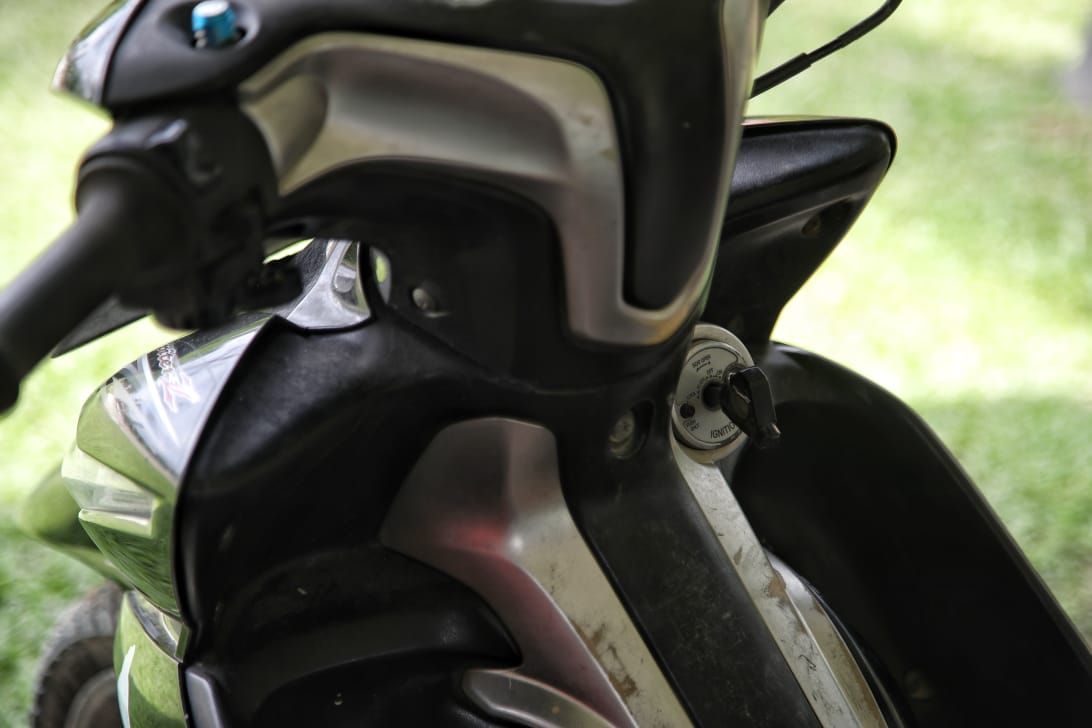 Kebiasaan warga Pulau Rupat tanpa mengunci motornya