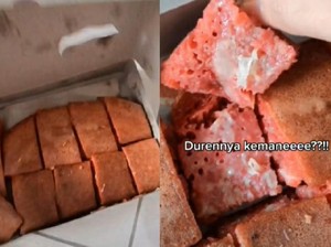 Tergiur Harga Murah, Wanita Ini Dapat Martabak Durian Zonk!