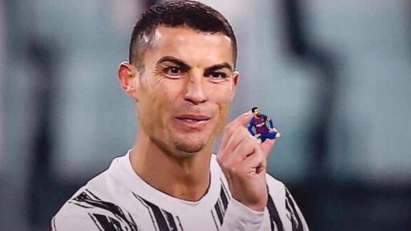 Meme Juventus Menang VS Barcelona