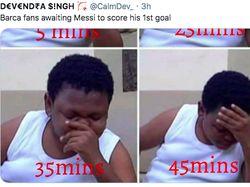 Keok Lawan Juventus, Barcelona Jadi Bahan Meme