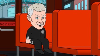 Ole Gunnar Solksjaer makin terancam posisinya sebagai pelatih MU, saya berada dalam bahaya katanya dalam meme ini. Foto: Twitter