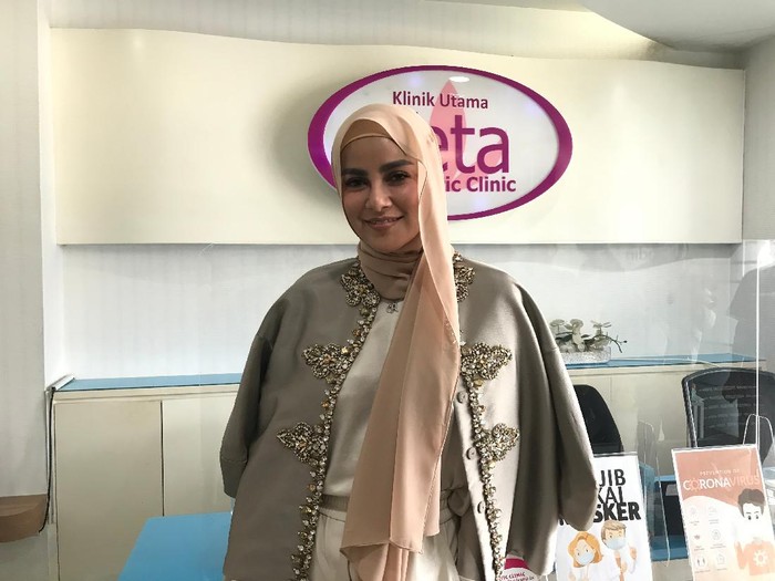 Olla Ramlan jawab kabar tubuhnya yang makin kurus.