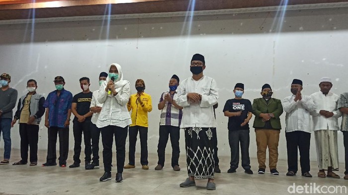 Pasangan calon Bupati dan Wakil Bupati Demak, Eistianah dan Ali Makhsun, Rabu (9/12/2020).