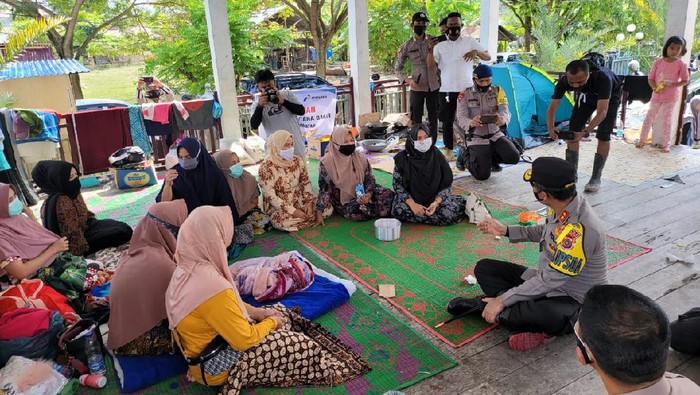 Pengungsi Banjir Aceh Utara.