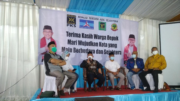 Idris-Imam akan sowan ke Pradi-Afifa jika ditetapkan menang di Pilkada Depok 2020.