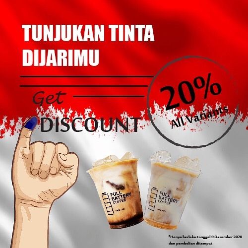 Habis Nyoblos, Bisa Dapat Promo Pilkada 2020 di 9 Gerai Ini