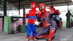 Superman hingga Spiderman Jadi Petugas KPPS di Boyolali