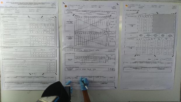 TPS 14 tempat Cawalkot M Idris mencoblos