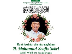 Wawali Kota Probolinggo Meninggal Usai Berjuang 17 Hari Melawan COVID-19