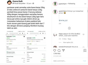 Merasa Ditipu, Ojol Ini Ungkap Taktik Penjual Beras Online