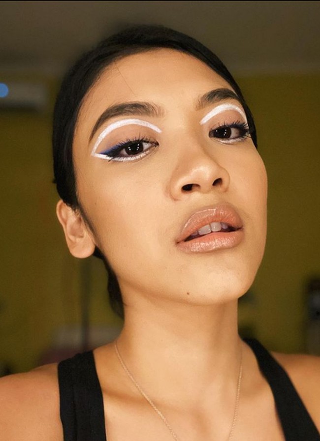 Canti Tachril pernah digandeng sebagai muse untuk brand kosmetik milik Luna Maya, Nama Beauty. Foto: Instagram/@adipati @cantitachril