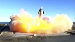 Detik-detik Roket SpaceX Meledak Usai Uji Terbang