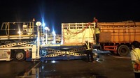 Diketahui, JAS Airport Services (JAS) telah selesai menangani penanganan hewan ternak terbesar yang diimpor dari Australia pada Selasa (8/12). Istimewa/Dok. JAS Airport Services.