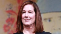 Kathleen Kennedy petinggi Lucasfilm, rumah produksi pembuat Star Wars berada di urutan ke-73. Foto: Getty Images for Disney/Christopher Jue