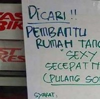Syaratnya cuma seksi nih, ada yang mau? Foto: Instagram