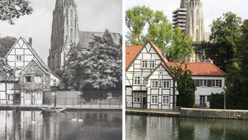 Jerman, 1924 vs 2020. Foto: Brightside