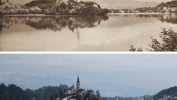 Slovenia, 1926 vs 2018. Foto: Brightside