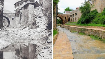 Macedonia 1926 vs June 2018. Foto: Brightside