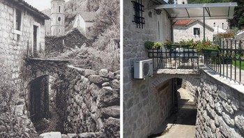Montenegro, 1926 vs 2018. Foto: Brightside