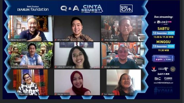 Jumpa Pers Pertunjukan Cinta Semesta Teater Koma