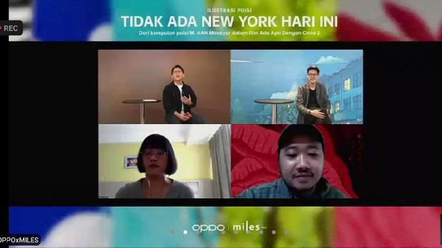 Jumpa Pers Serial Ilustrasi Tidak Ada New York Hari Ini Tayang di YouTube OPPO Indonesia