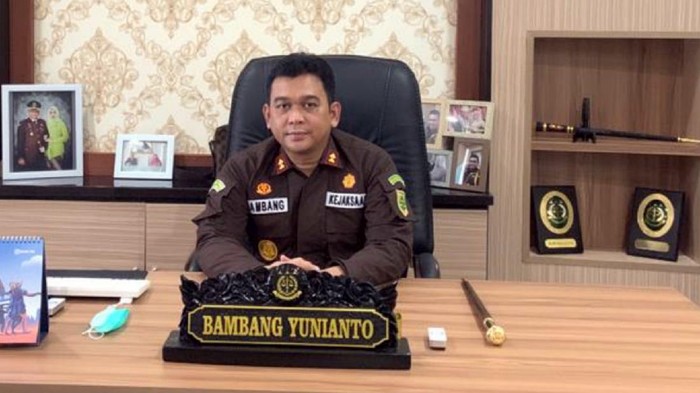 Kepala Kejari Kabupaten Sukabumi Bambang Yunianto