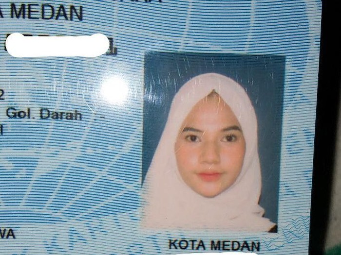 KTP Foto KTP selebgram hijab asal Medan, Ayu Fadilah Lubis viral di media sosial