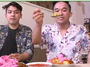 Bikin Laper! Menikmati Lontong Medan Toping Rendang yang Nampol