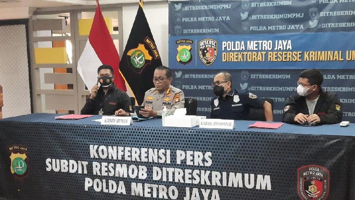 Polisi rilis kasus mutilasi di Bekasi.