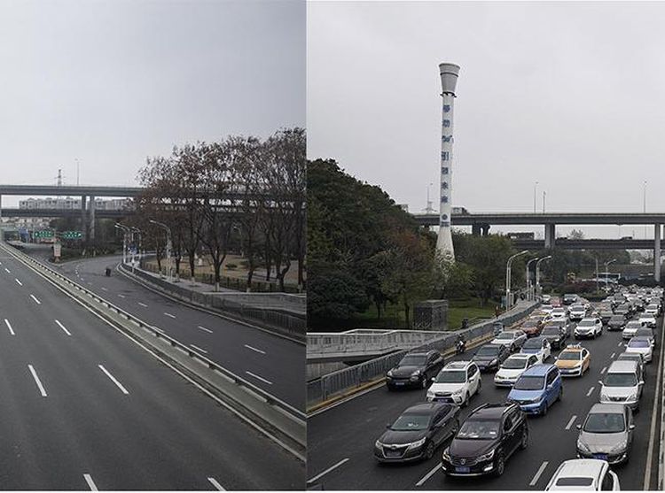 Setahun Pandemi COVID-19, Dulu Sepi Kini Wuhan Sibuk Lagi