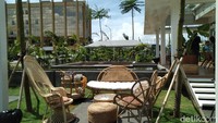 Salah satu restoran yang ada di Urban Farm adalah GIOI. Restoran ini sangat hits di awal pembukaan Urban Farm karena konsepnya yang seru. Foto: detikFood/Devi S. Lestari