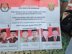 Viral Surat Suara Pesta Politik Kebal Corona, Ini Kata KPU Samarinda