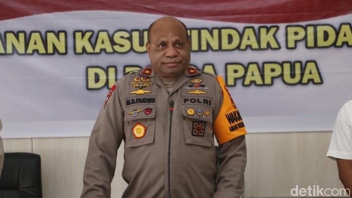 Wakapolda Papua Brigjen Matius D Fakhiri (Wilpret/detikcom)