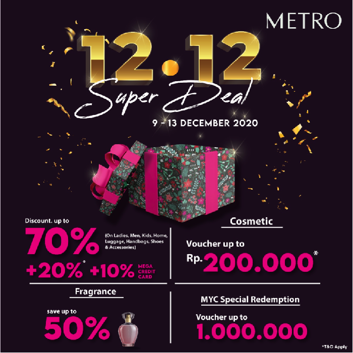 Diskon 12.12 Metro Department Store Diskon 12.12 Metro Department Store