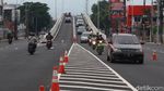 Flyover Jalan Laswi-Pelajar Pejuang Mulai Diuji Coba