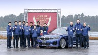 BMW Alpina B 3 di posisi ke-8 dengan mengumpulkan 25 poin. Foto: Keishi Okuzumi/Japan Car of The Year