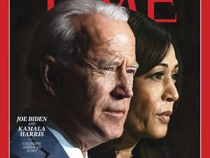 Biden-Kamala Mejeng di TIME Person of the Year Usai Ubah Kisah Amerika