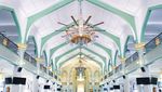 Begini Megahnya Masjid Sultan di Singapura