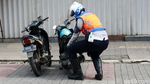 Becak Mangkal Sembarangan Ditertibkan
