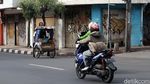 Becak Mangkal Sembarangan Ditertibkan