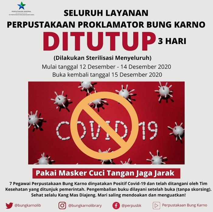 perpustakaan nasional di bung karno