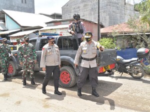 Polres Jajaran Polda NTT Pastikan Warga Tak Berkerumun Usai Pencoblosan