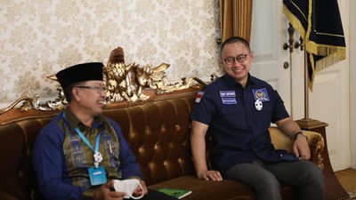 Silaturahmi Eddy Soeparno bersama Bupati Cianjur Terpilih